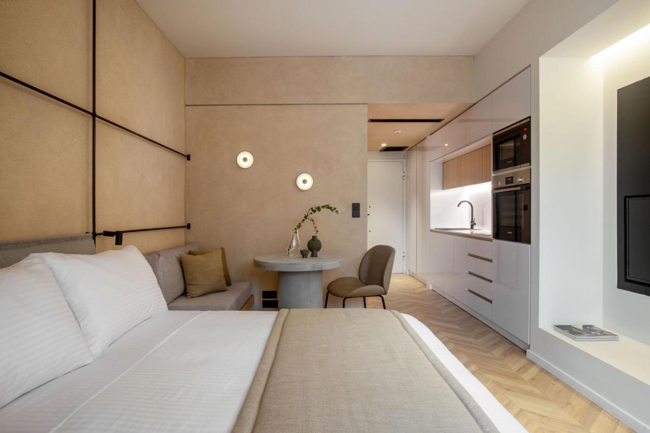 The Newel Psychiko Hotel เอเธนส์ ภายนอก รูปภาพ A room at the hotel