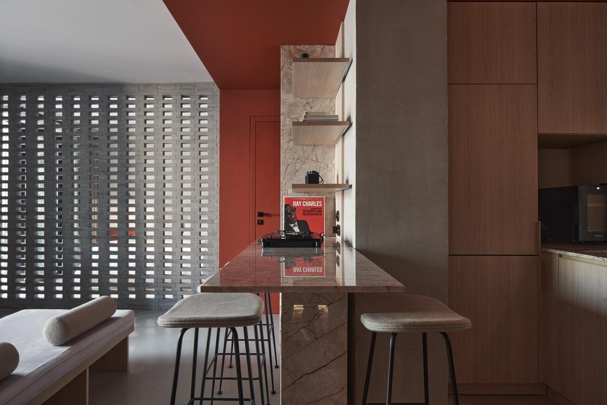 The Newel Psychiko Hotel เอเธนส์ ภายนอก รูปภาพ 3D rendering of a kitchen