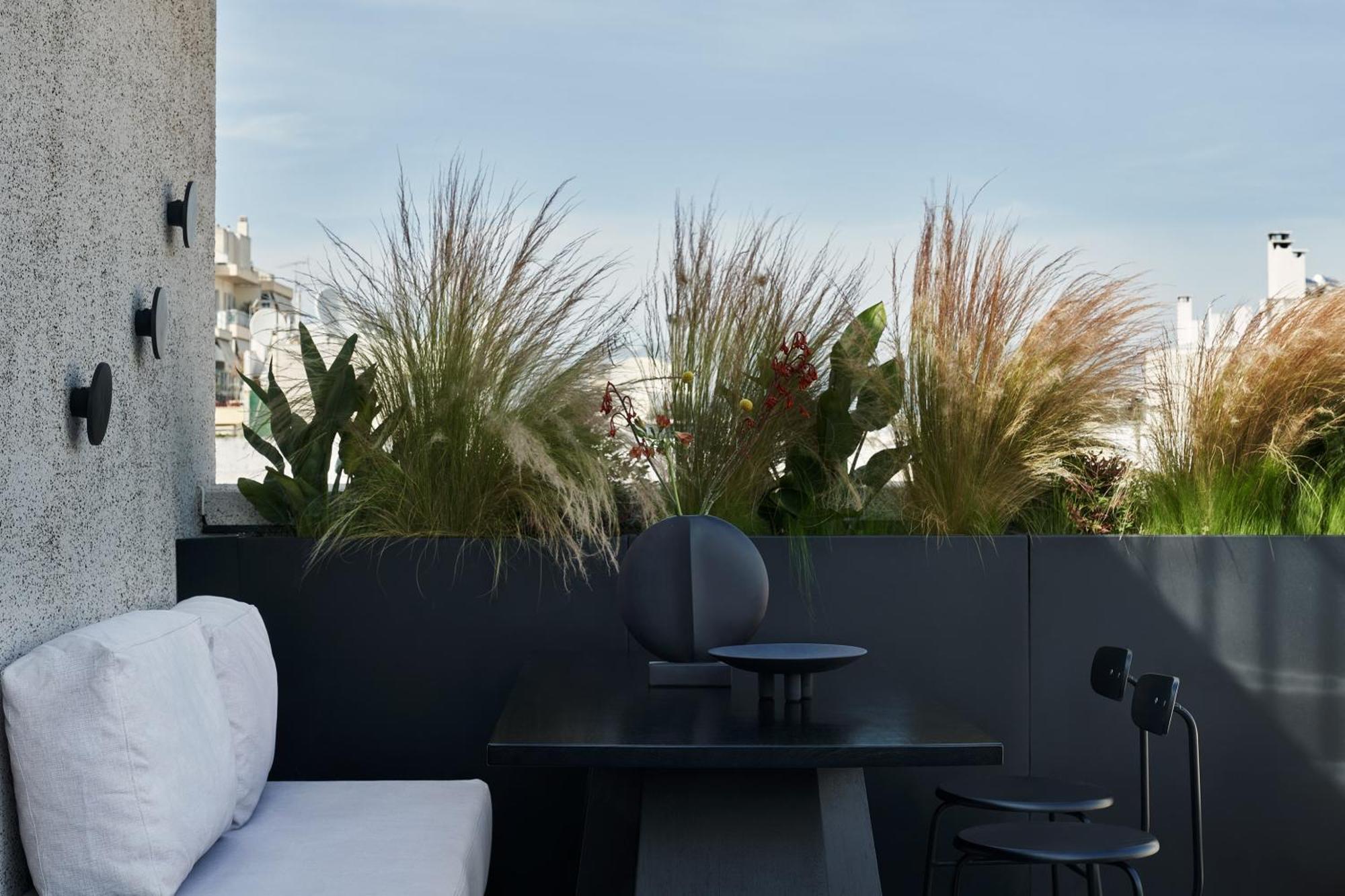 The Newel Psychiko Hotel เอเธนส์ ภายนอก รูปภาพ The rooftop garden